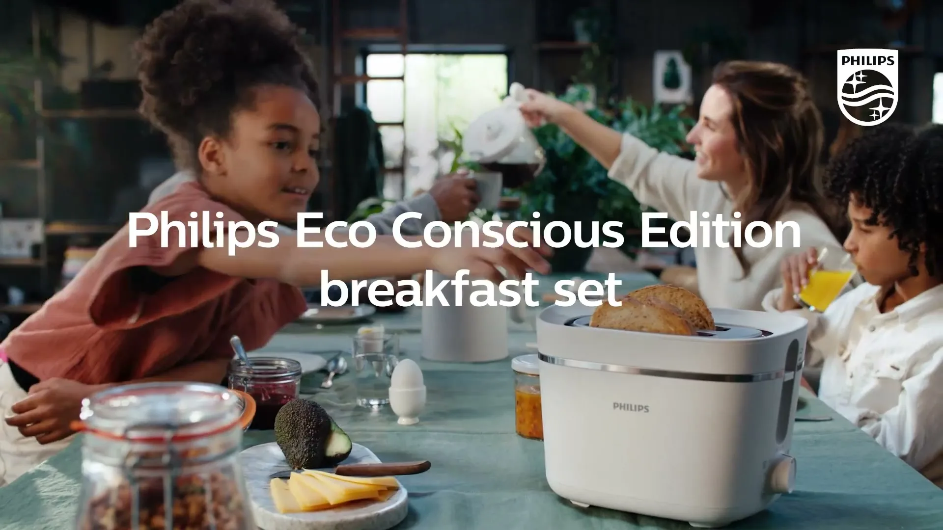 Philips "Eco Conscious Edition breakfast set" (2022) commercial still