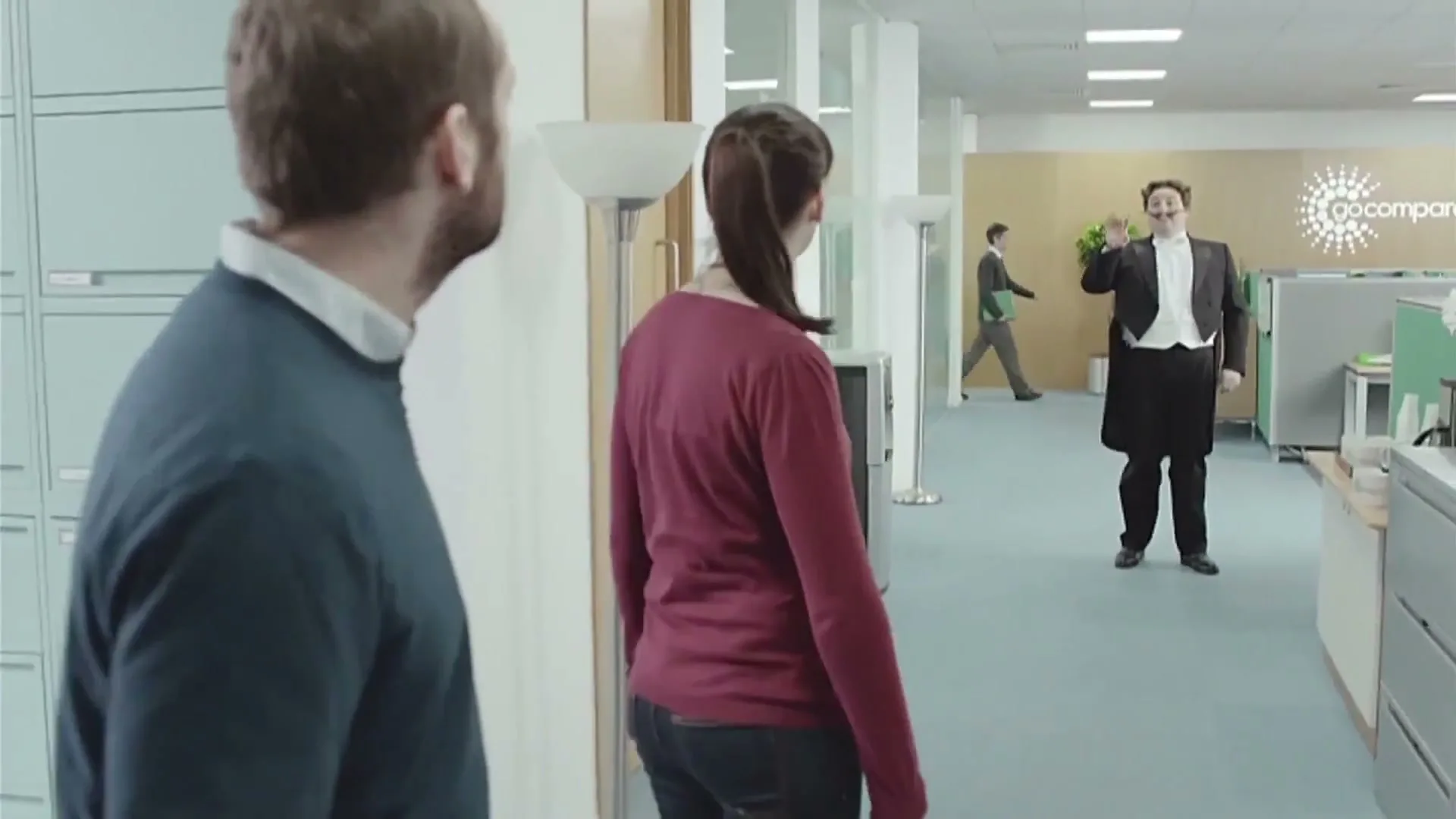 Go Compare “Double Act” (2026), frame 2