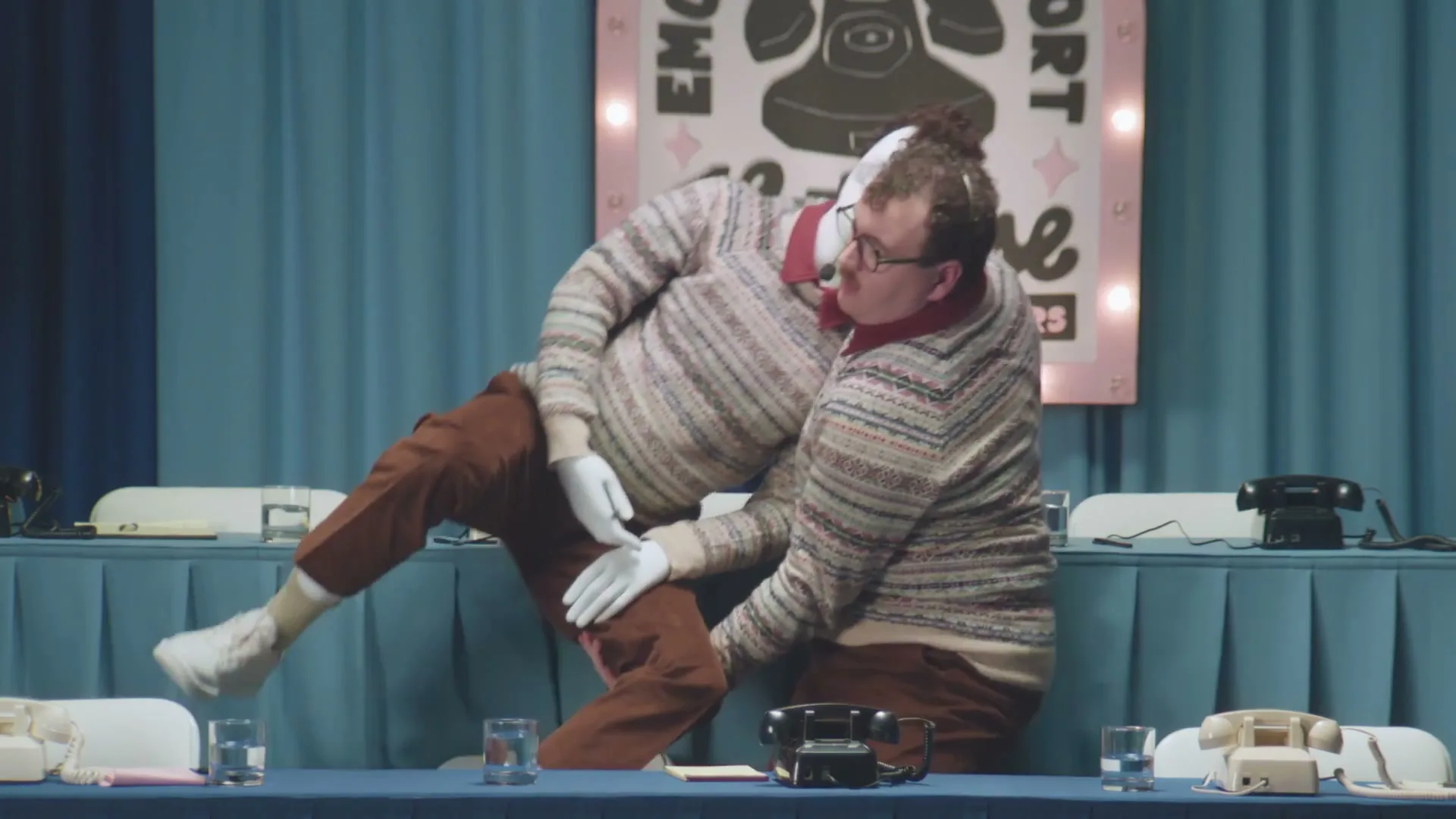 Oatly "Emotional Support Hotline" (2023) commercial still