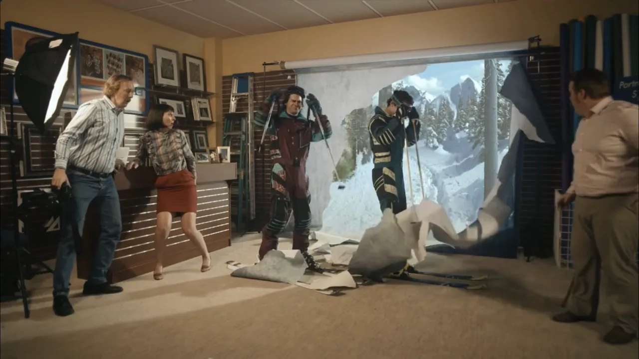 GEICO “Interrupt-a-palooza Campaign”, shot 1