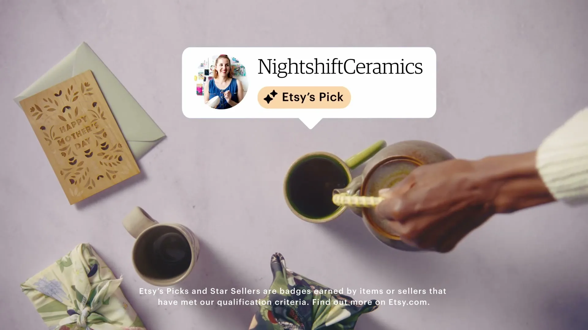 Etsy "Mother's Day" (2025) commercial still