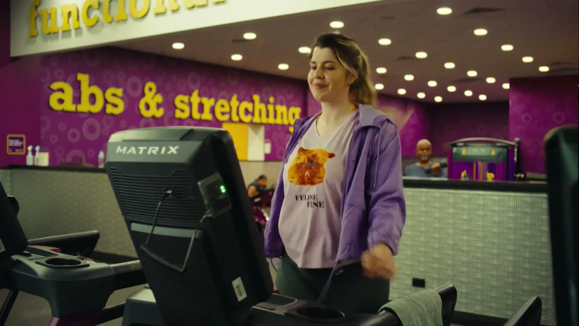 Planet Fitness "Dress Stress & Self Motivated" (2024) commercial still