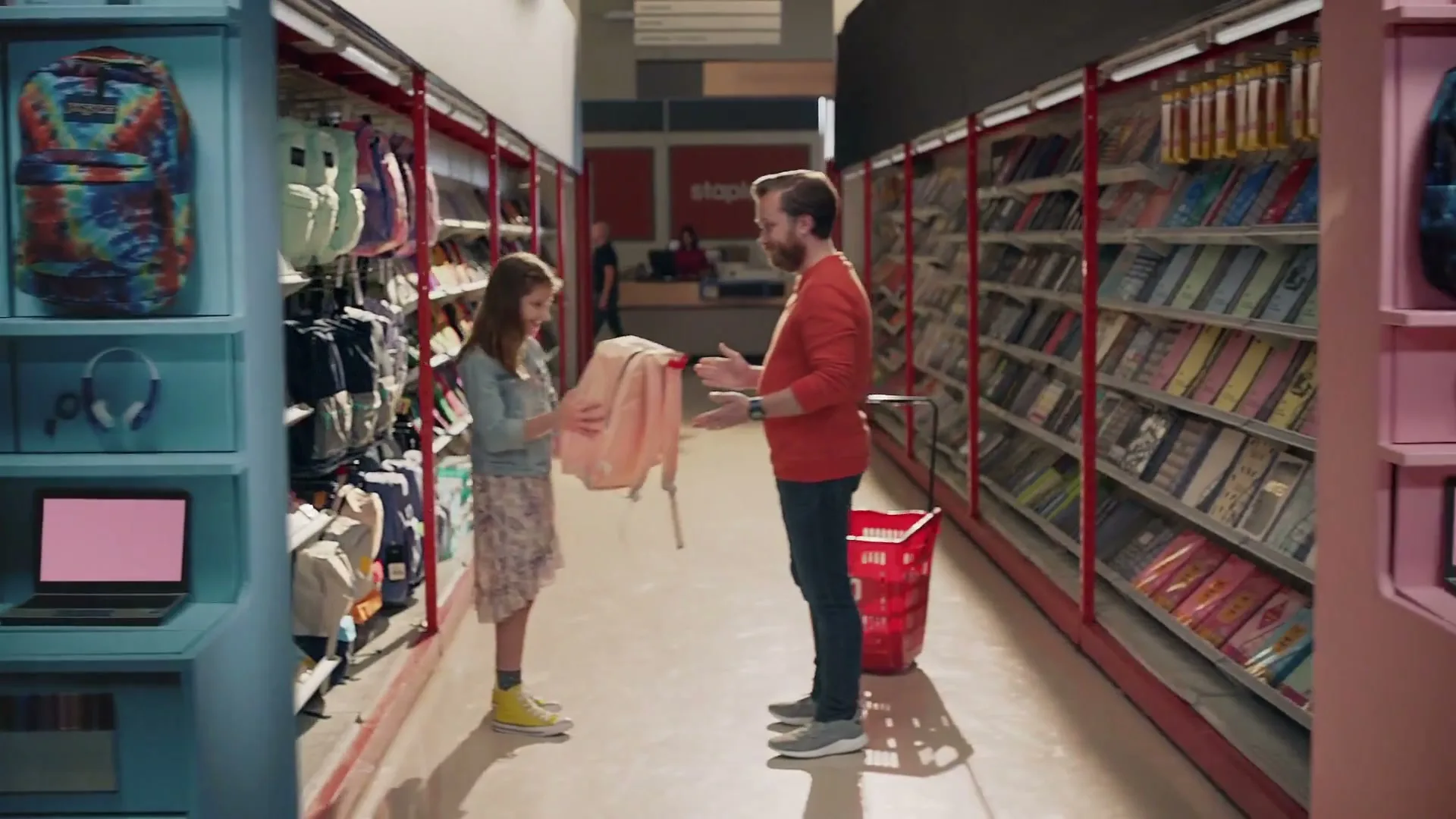 Staples "Start to Smart" (2024) commercial still