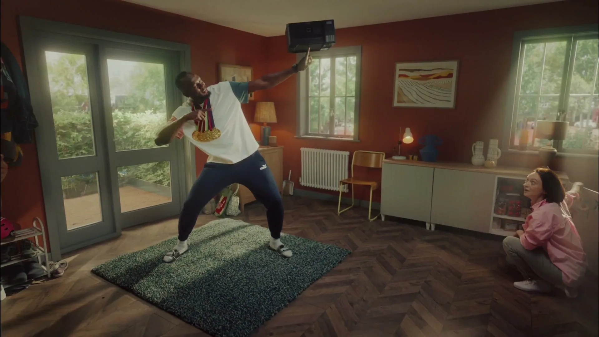 Epson "Bolt To The Rescue" (2022) commercial still