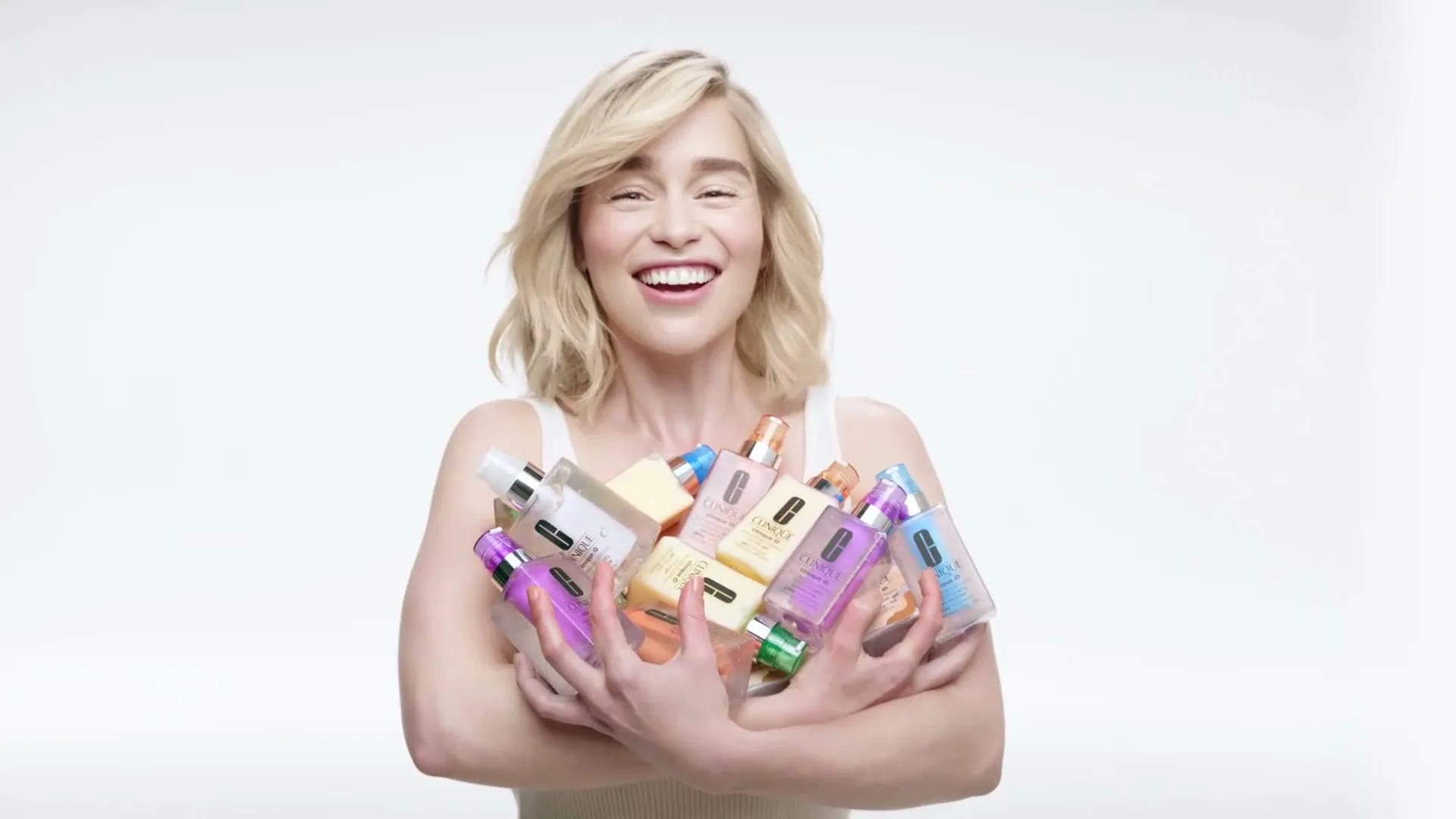 Clinique “iD Tone Up Gel x Emilia Clarke - SS20”, directed by Sølve Sundsbø