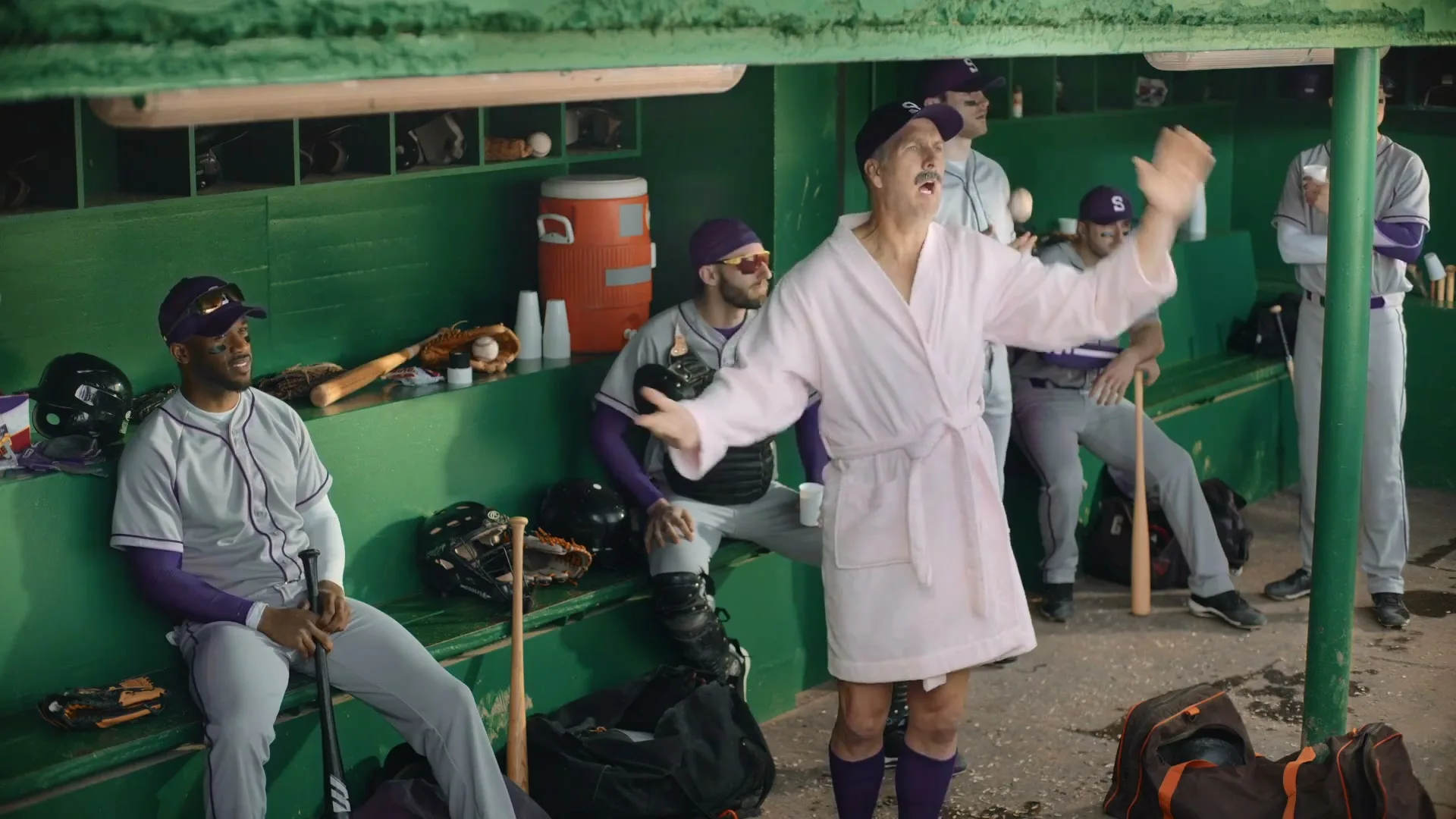 StubHub "Last Minute Bathrobe" (2026) commercial still