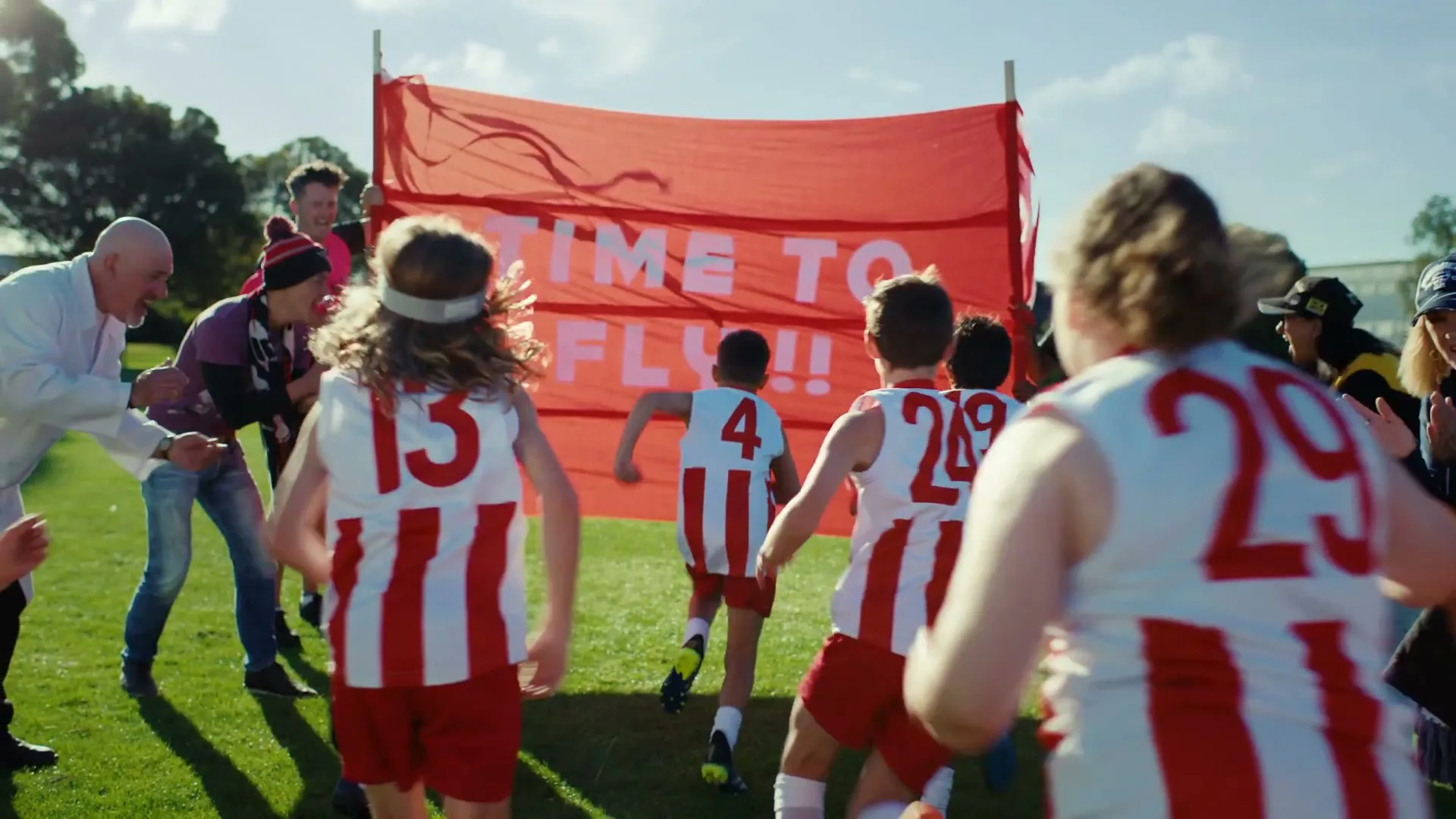 Australian Football League "The Journey" (2023) commercial still