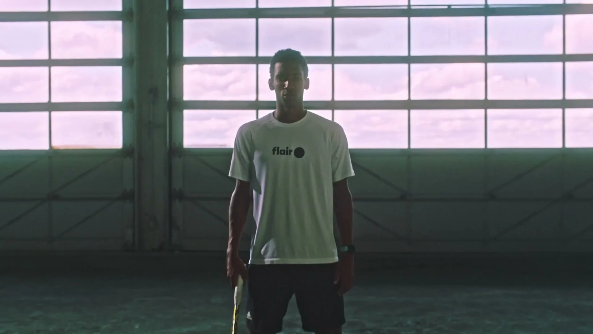 felix "Flair Airlines - Auger Aliassime #FacesofFlair" (2023) commercial still