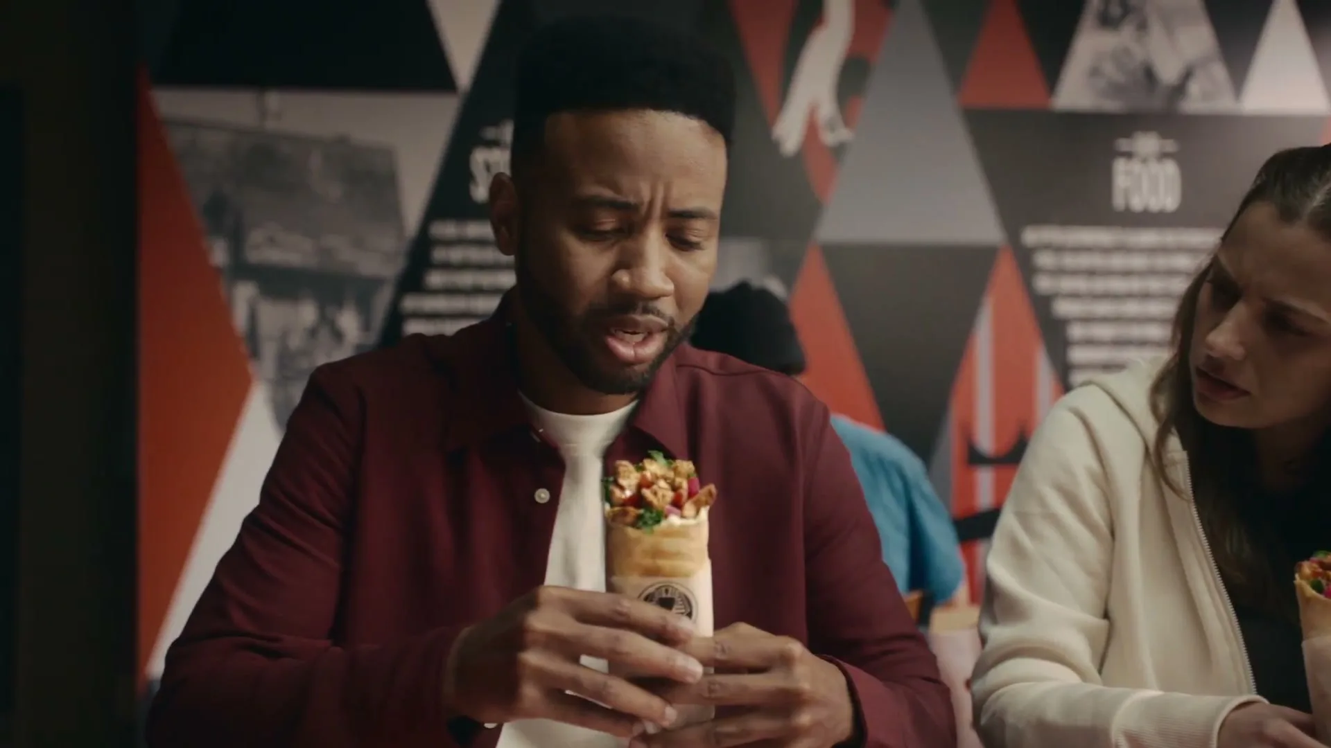Osmow's “Love at First Bite” (2025), frame 2