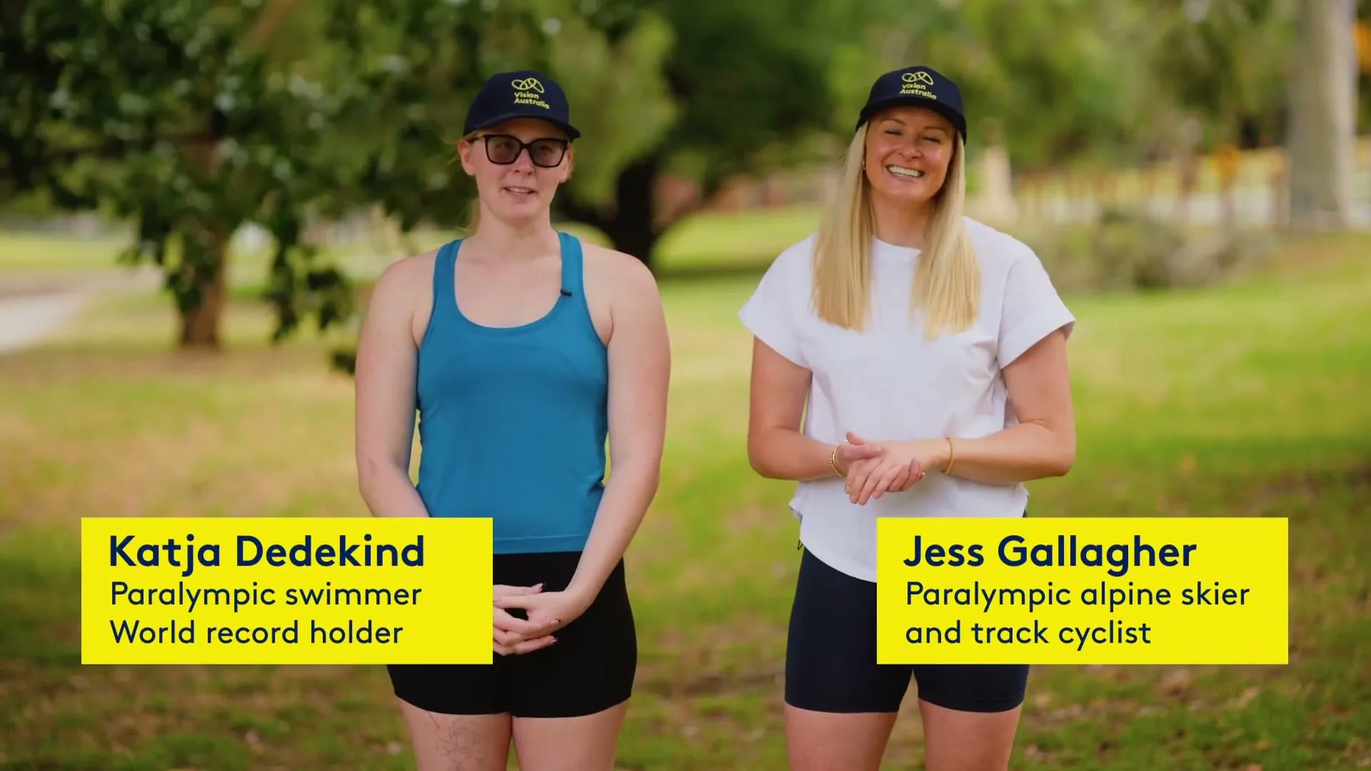 Vision Australia "100K Your Way" (2025) commercial still
