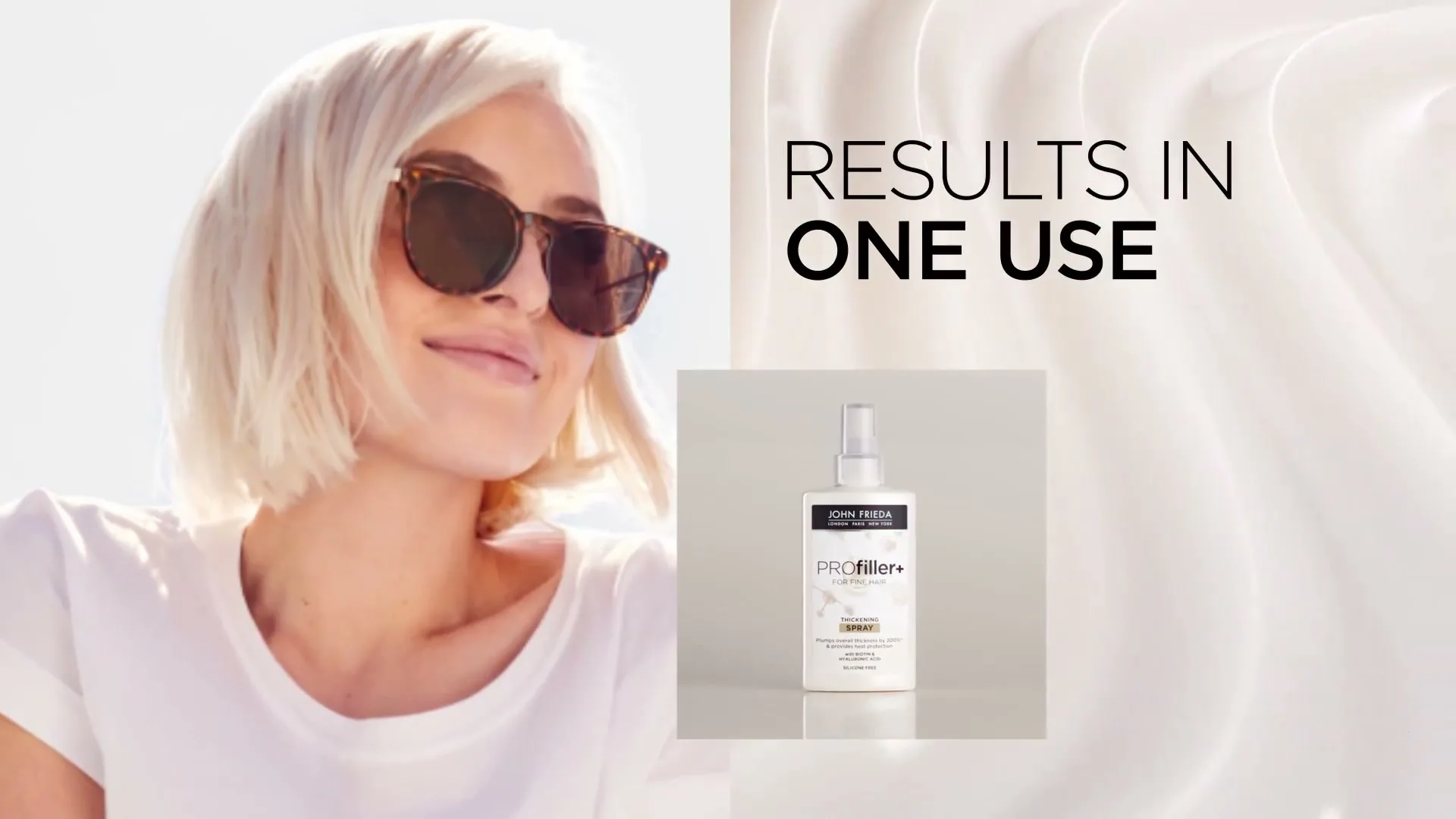 John Frieda "ProFiller" (2025) commercial still