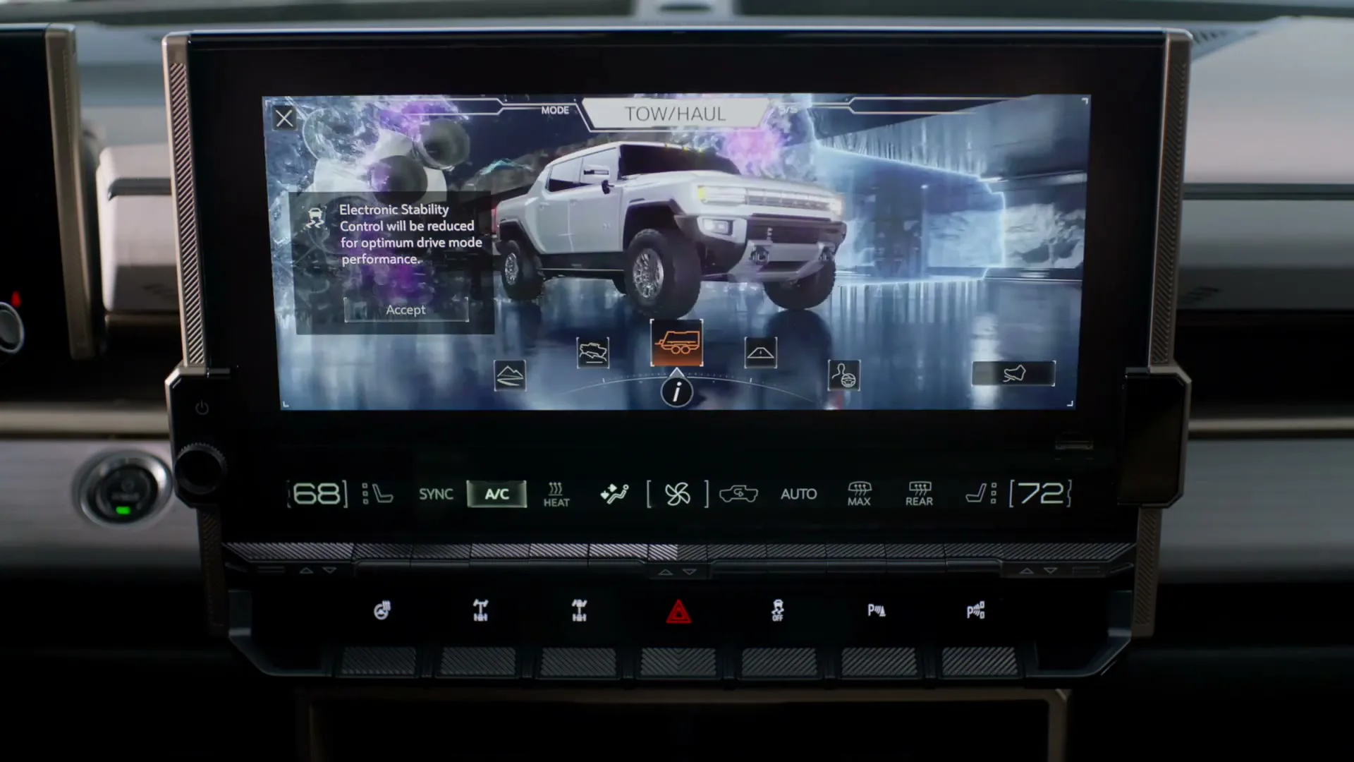 Hummer "Declassified - Drive Modes" (2025) commercial still