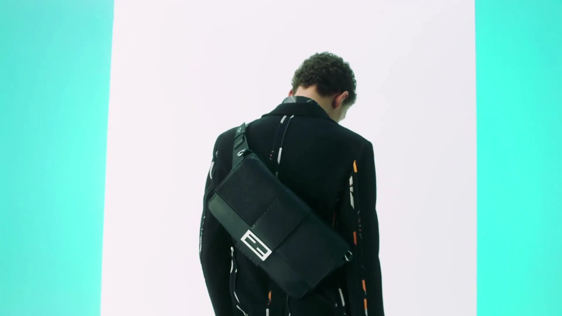 Fendi "Man - Mashupbaguette" (2025) commercial still