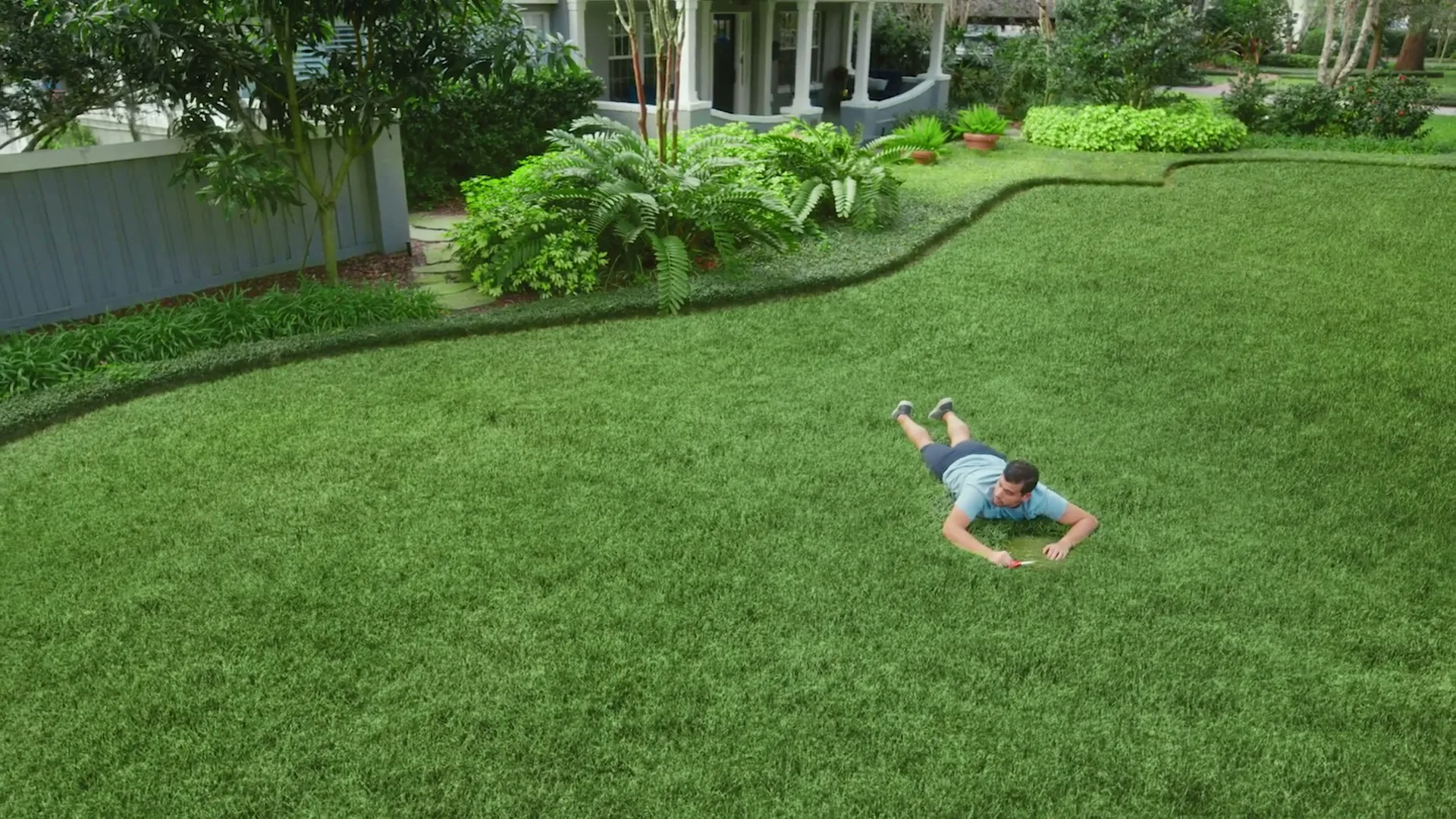 Mercedes AMG "Mercedes Right Tool - Lawn" (2025) commercial still