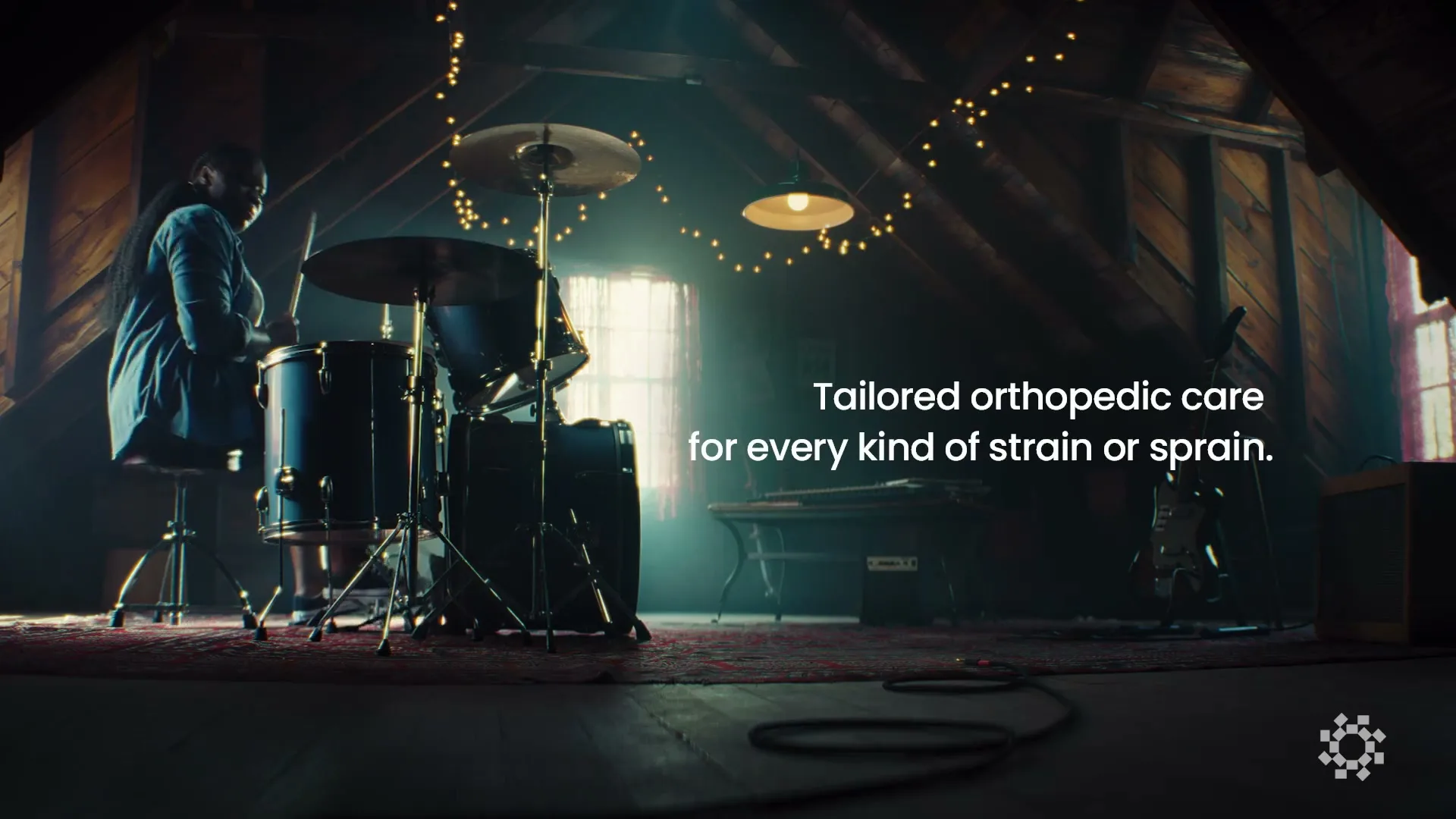 Hackensack Meridian Health "Drums" (2025) commercial still