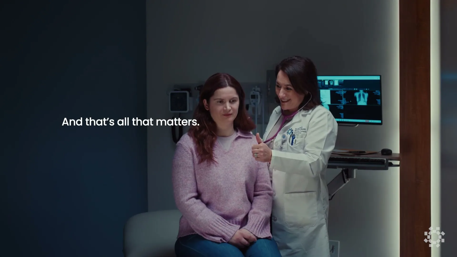 Hackensack Meridian Health "Speak Your Language" (2025) commercial still
