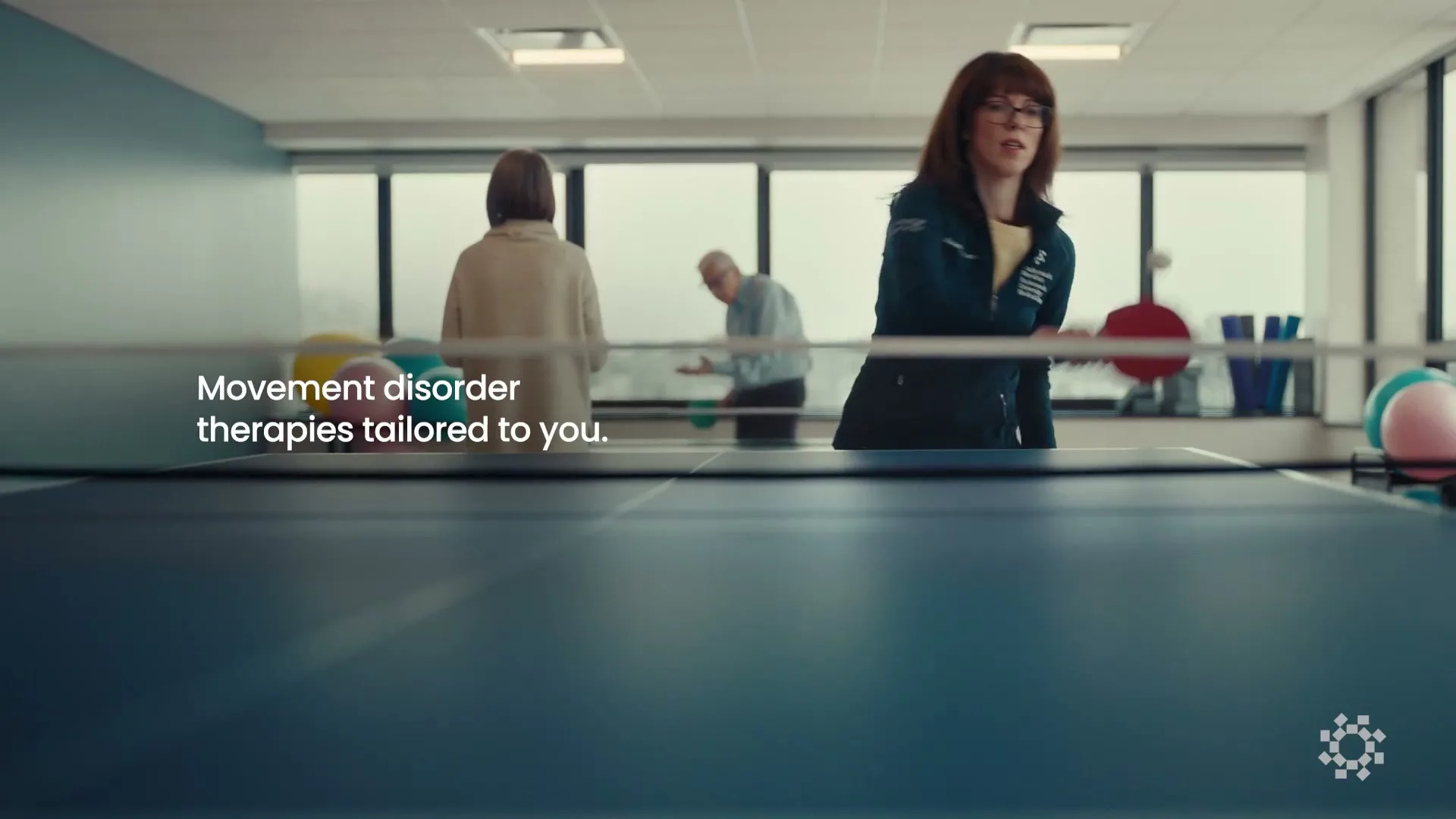 Hackensack Meridian Health "Ping Pong Parkinsons" (2025) commercial still