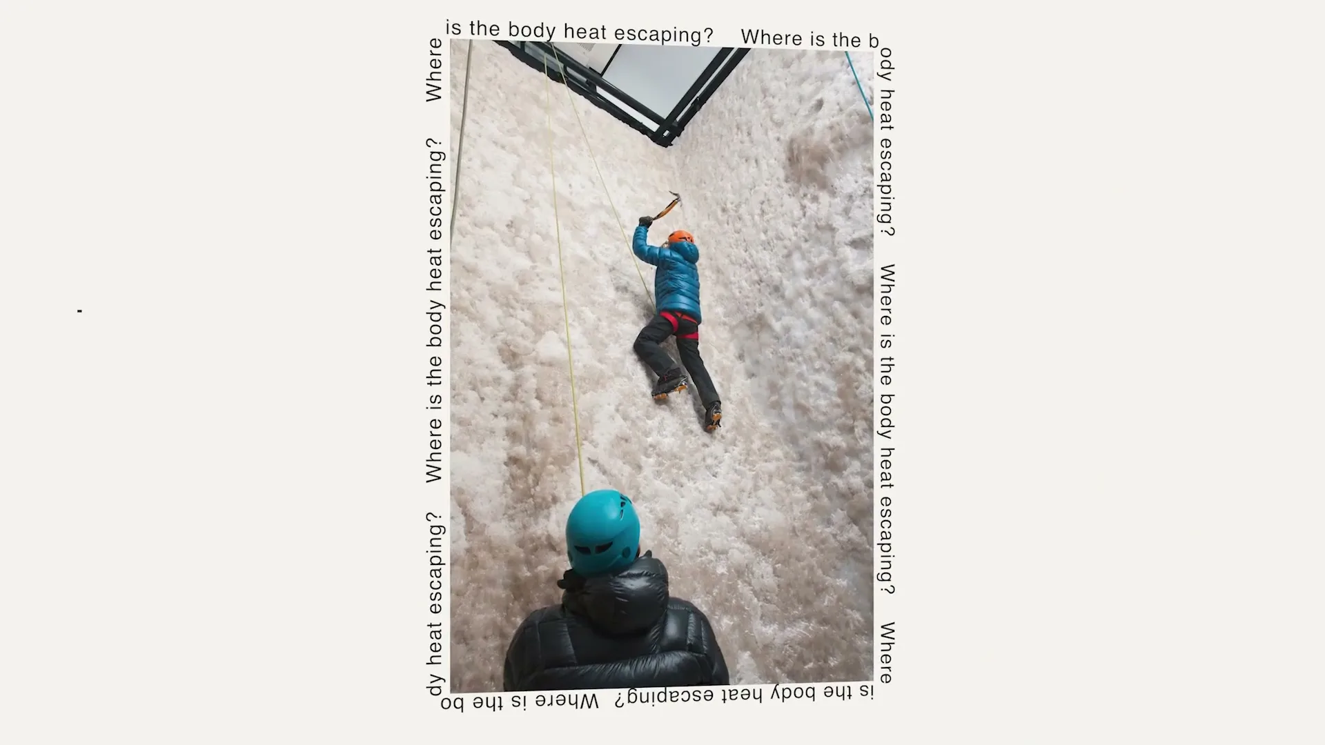 Berghaus "Thermal Innovations - Offset Baffle" (2024) commercial still