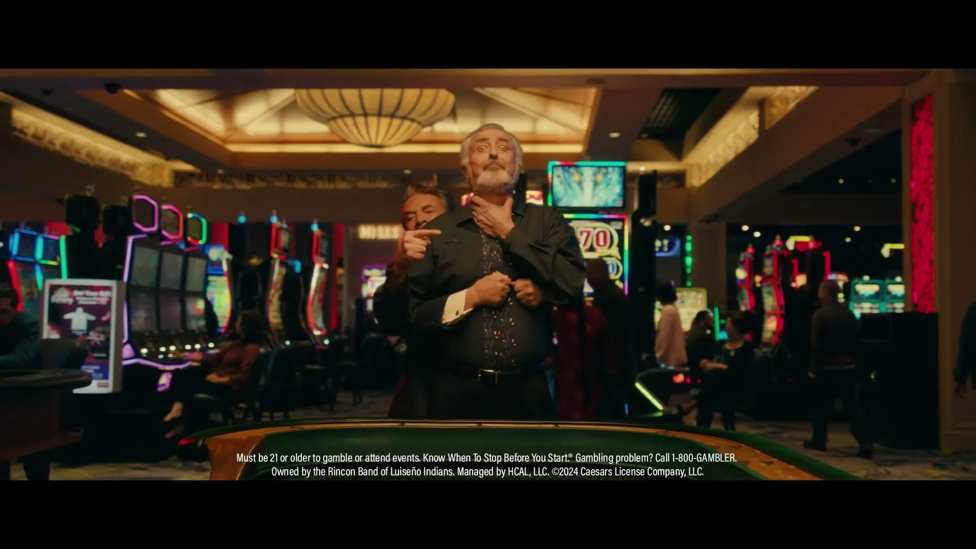 Harrah's Resort Southern California "Classic Characters" (2024) commercial still