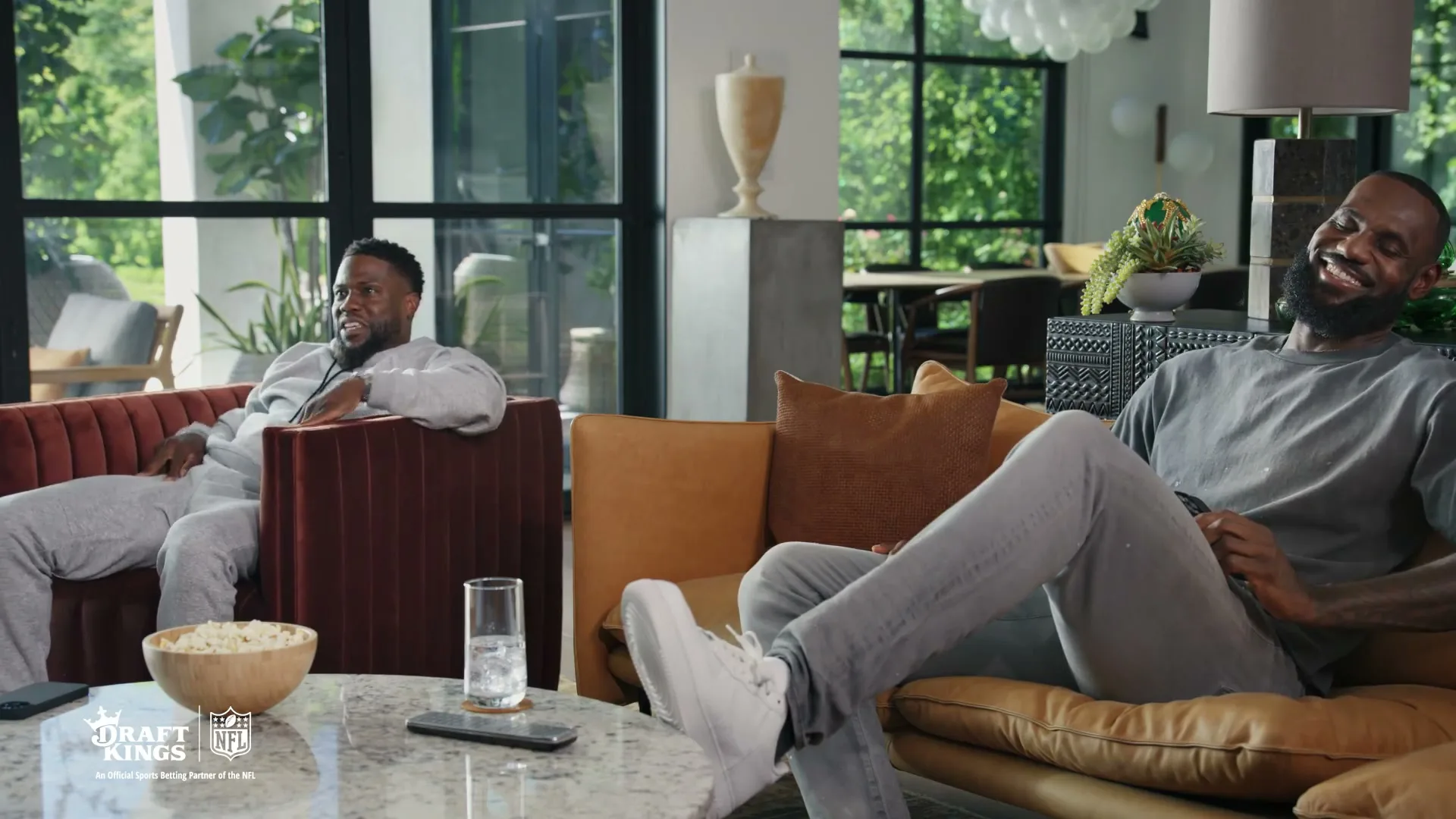 DraftKings "Veteran with Lebron James" (2024) commercial still