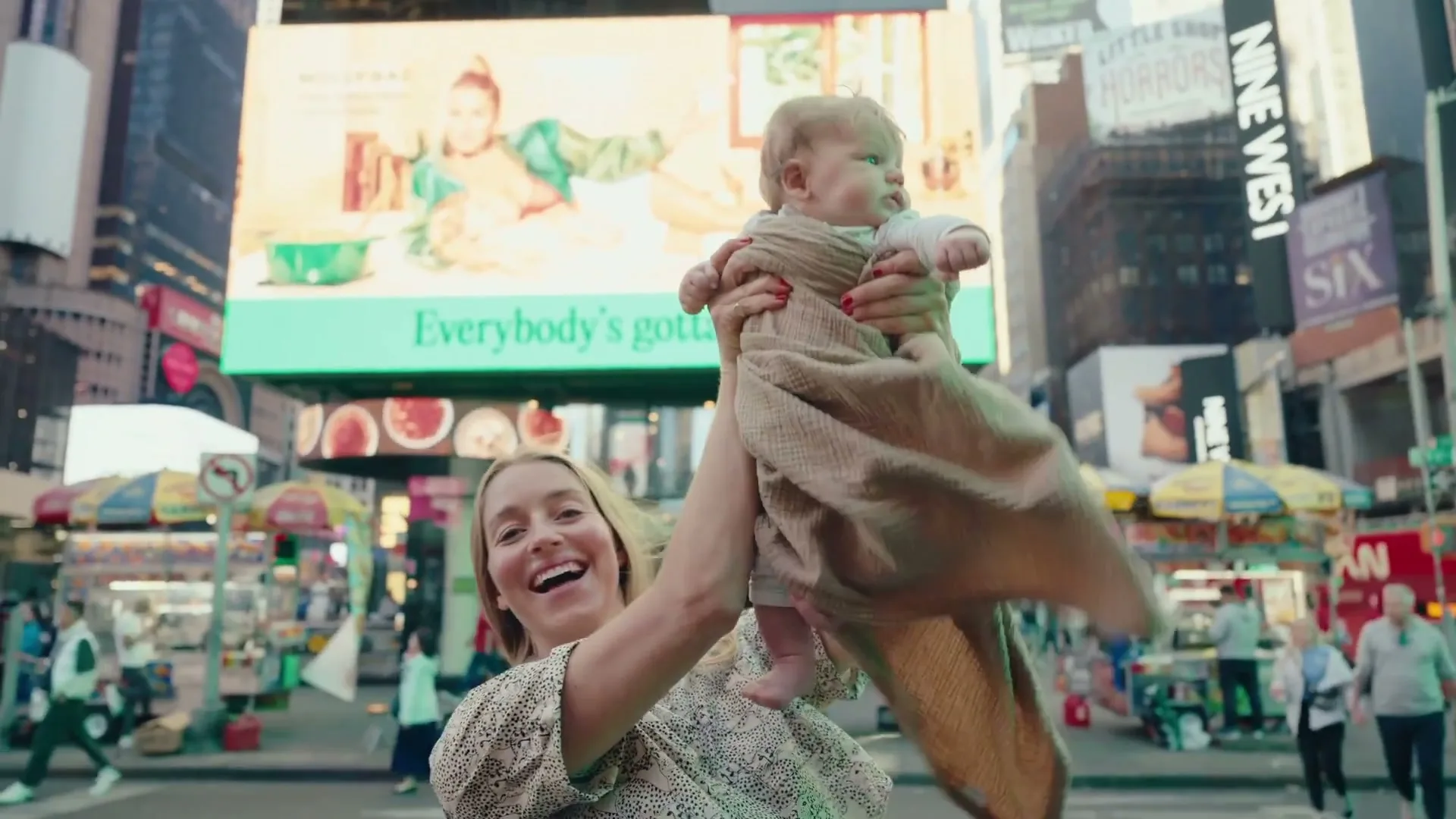 Bobbie "Times Square Billboard with Molly Baz" (2024) commercial still