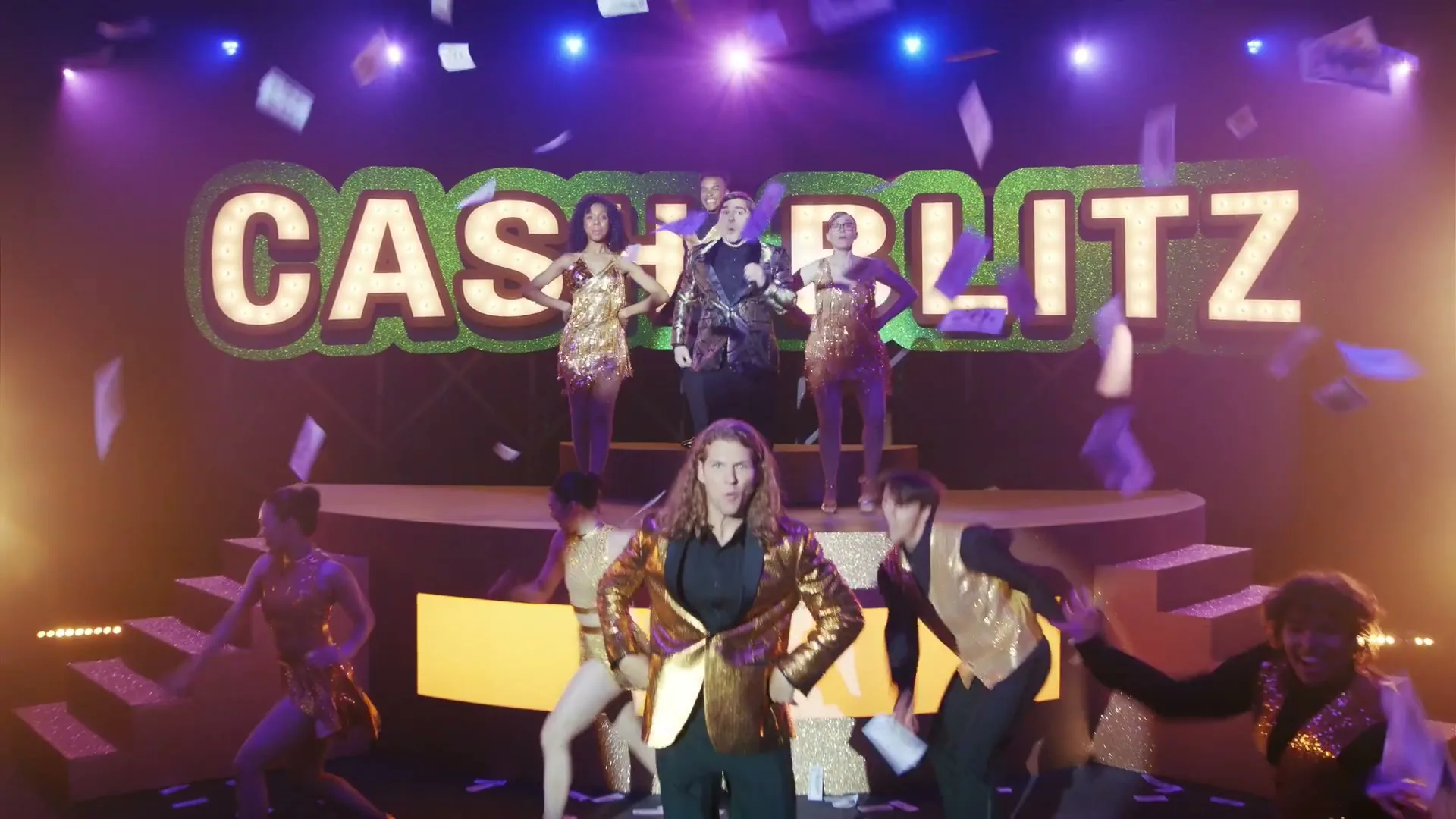 NJ Lottery "Puttin on the Blitz" (2024) commercial still