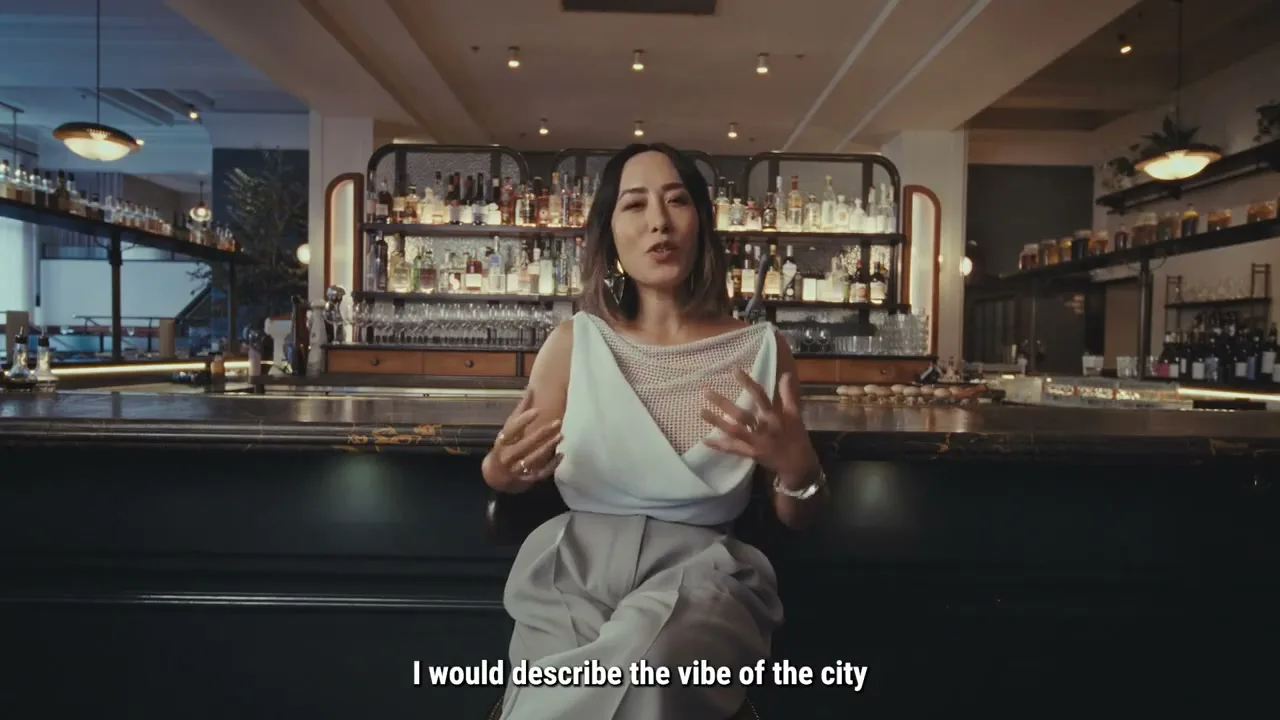 City of Melbourne “The Melbourne vibe with Melissa Leong” (2025), frame 2