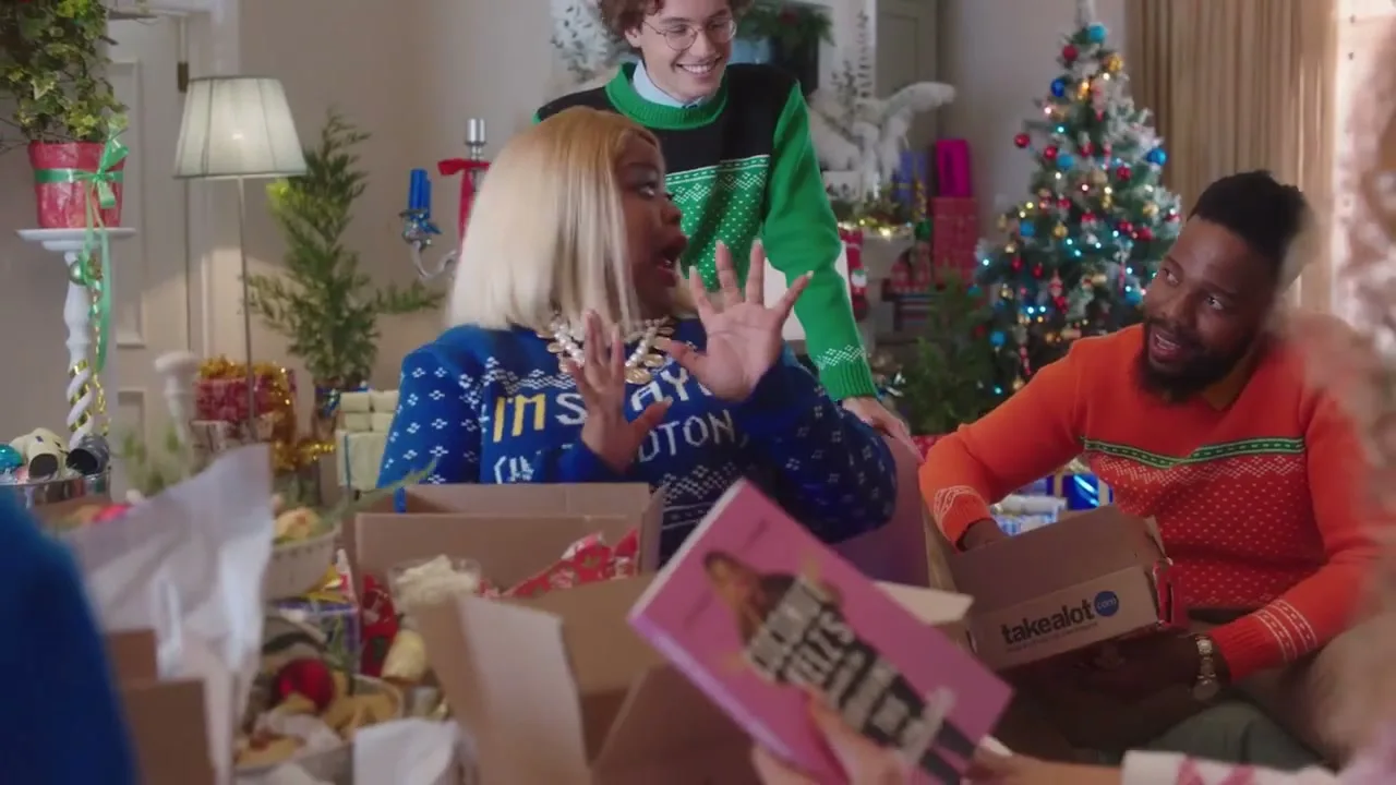 takealot.com "Delivering Hot this Festive Season with Coconut Kelz" (2026) commercial still