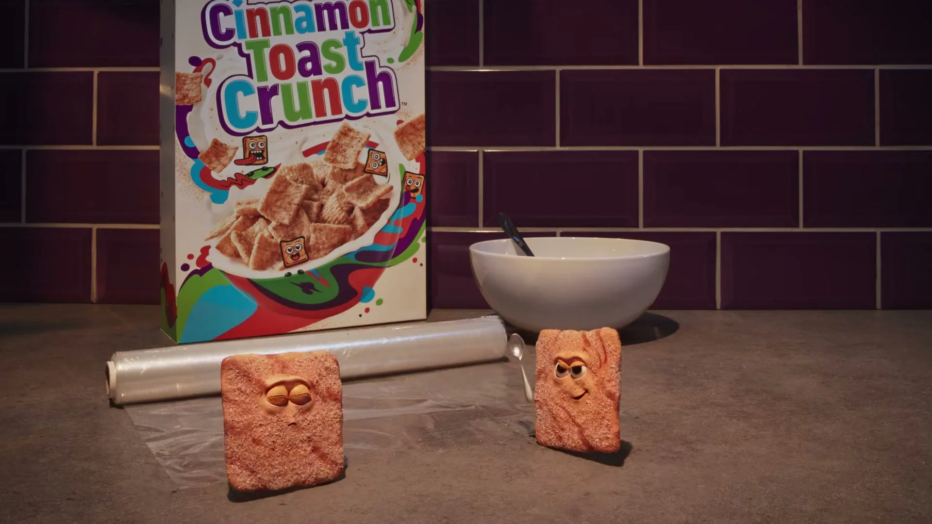 Cinnamon Toast Crunch Cereal “Plastic Sheet” (2025)