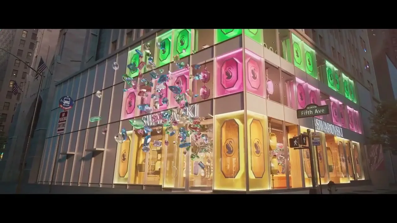 Swarovski "On Fifth" (2025) commercial still
