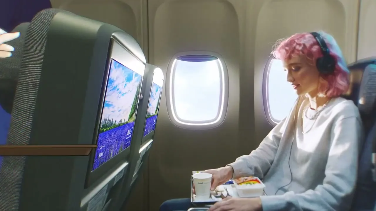 All Nippon Airways "Turn Imagination into Reality" (2025) commercial still