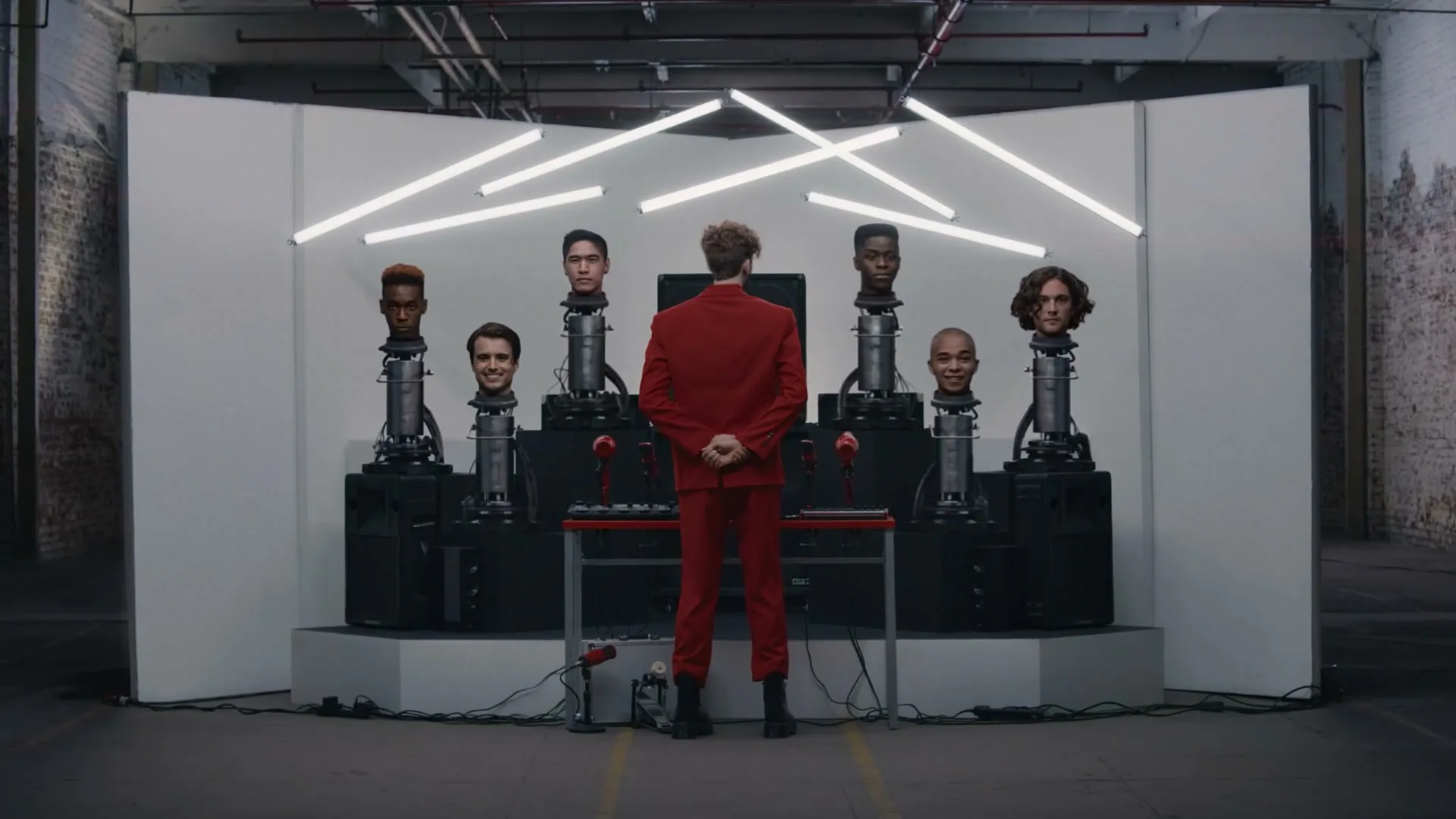 Old Spice "Barbershop Sextet" (2022) commercial still