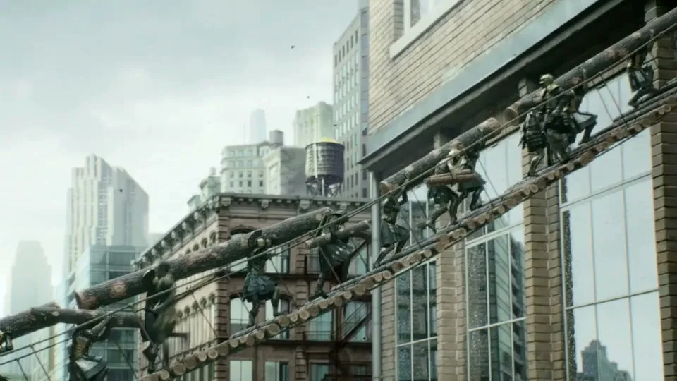 Game of War "Rooftop Alliance" (2016) commercial still