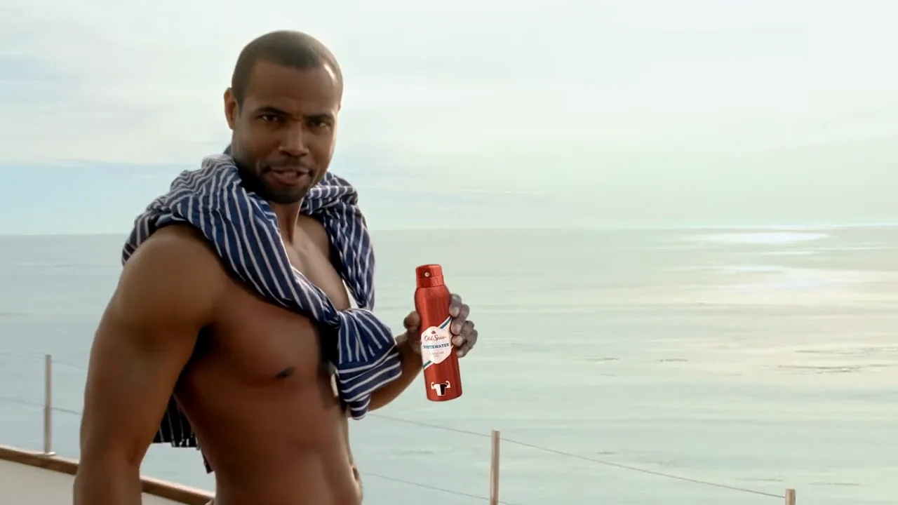 Old Spice “The Man Your Man Could Smell Like”, shot 1