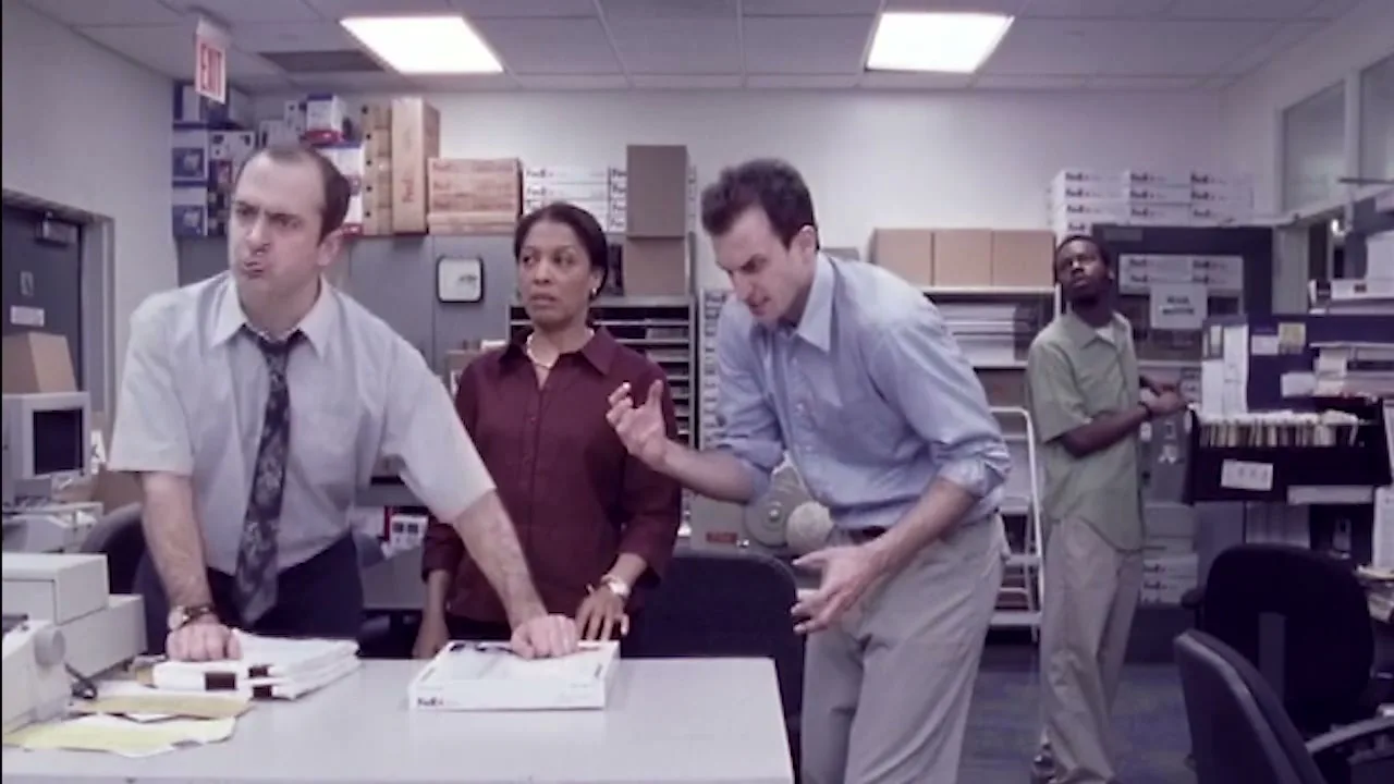 FedEx "Drama" (2004) commercial still