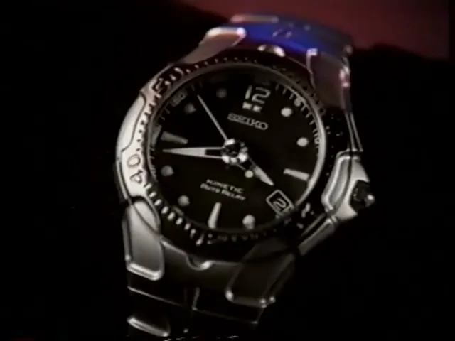 Seiko "Kinetic" (1999) commercial still
