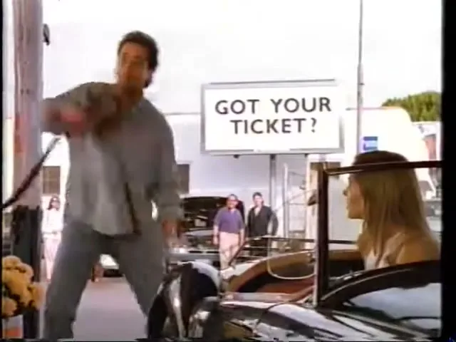 American Express "Gas Station" (1997) commercial still
