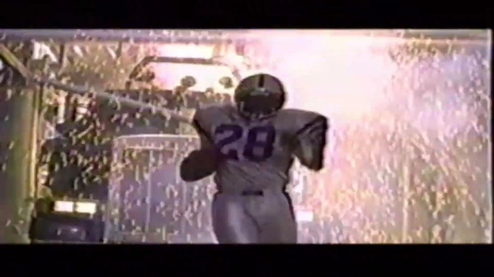Nike "Marshall Faulk" (1996) commercial still