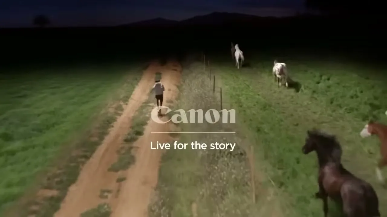 Canon "Live for the story - Boundaries" (2018) commercial still