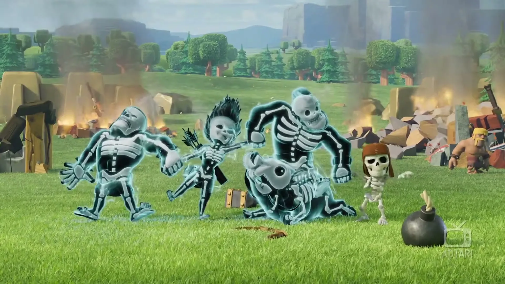 Supercell "Clash of Clans" (2015) commercial still