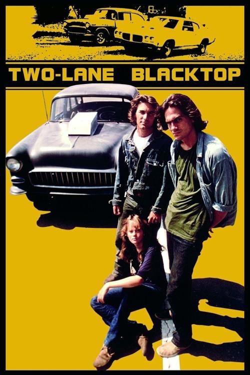 Two Lane Blacktop (1971) poster
