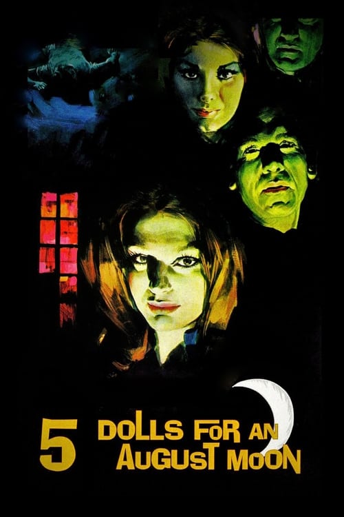 5 Dolls for an August Moon (1970) poster