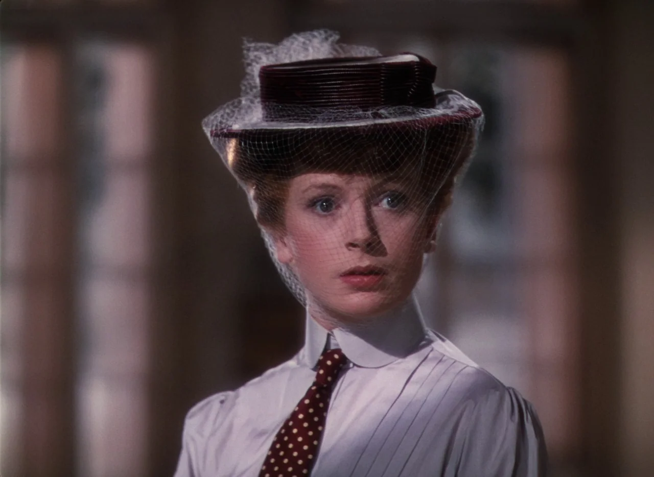 The Life and Death of Colonel Blimp (1943) movie still: closeup — An interior space with soft light coming from a blurred window in the back. A…