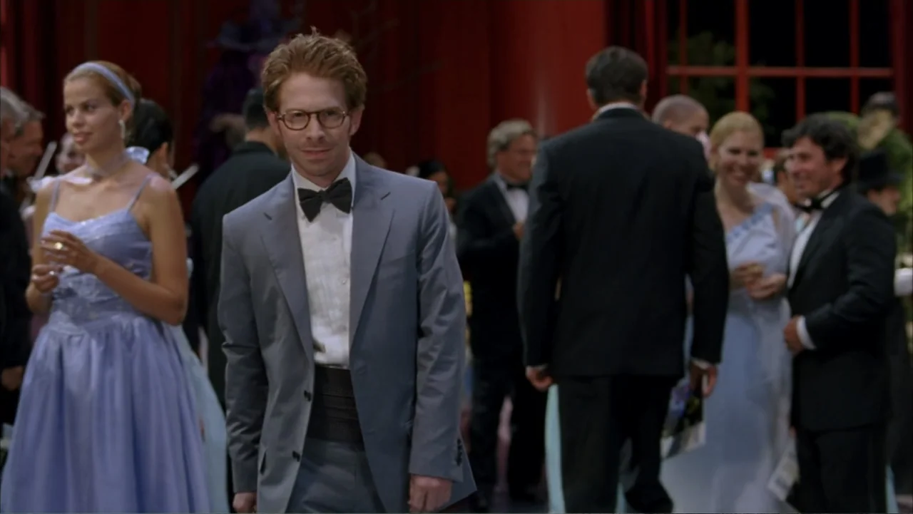 Scooby-Doo 2: Monsters Unleashed (2004) movie still: medium — A crowded formal event features guests in evening wear within a decorated interior…