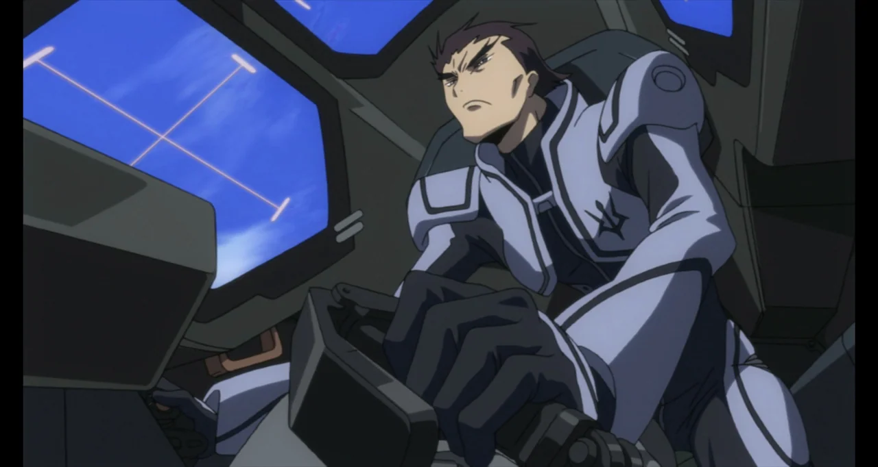 Code Geass: Lelouch of the Rebellion III - Glorification (2018) movie still: medium — A dark, cramped technological workspace filled with glowing…