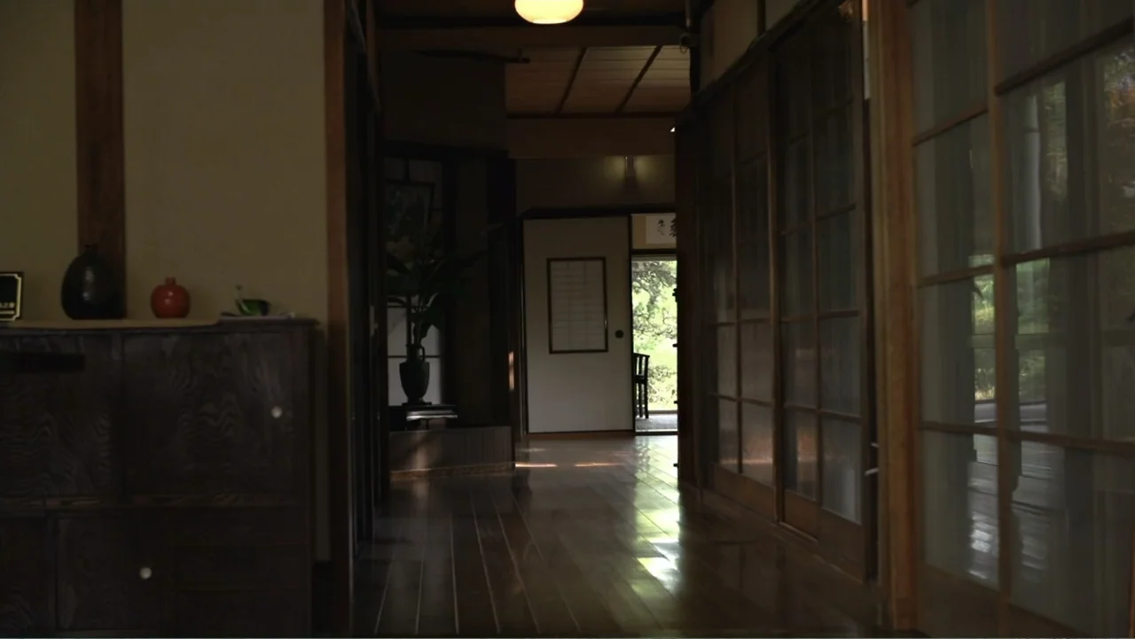 Flowers of Taipei: Taiwan New Cinema (2014) movie still: wide — A traditional Japanese house interior features a long, polished wood hallway and…