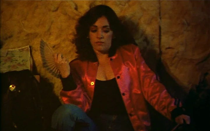 Pepi, Luci, Bom and Other Girls Like Mom (1980) movie still: medium — A basement with rough, textured insulation material on the walls creating a…