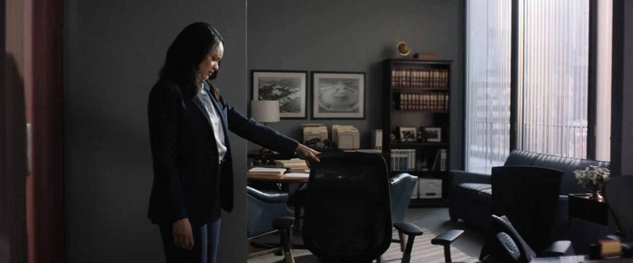True Account: Breaking the Truce (Yakuza Bloody Chronicles 2) (2007) movie still: medium — A modern professional office with dark furniture and…