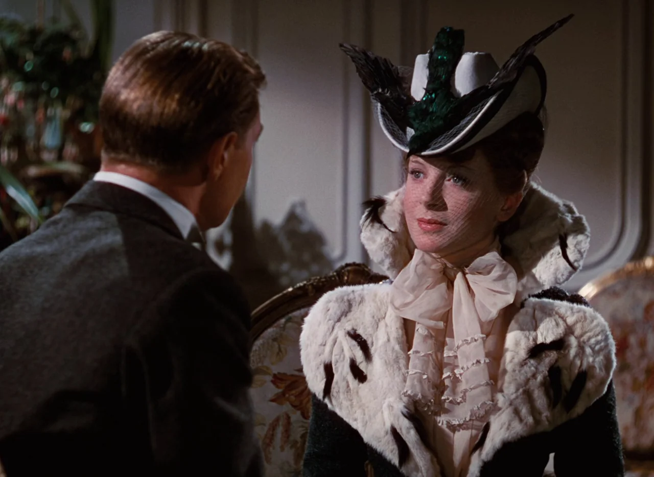 The Life and Death of Colonel Blimp (1943) movie still: medium — A well-lit room features classic 19th-century furniture with ornate woodwork and…