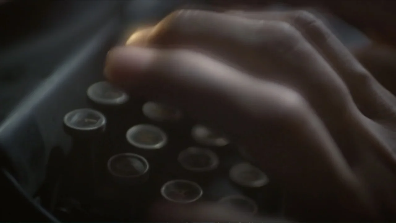 Hare Krishna! The Mantra, the Movement and the Swami Who Started It All (2017) movie still: closeup — A close view shows the circular keys of an…